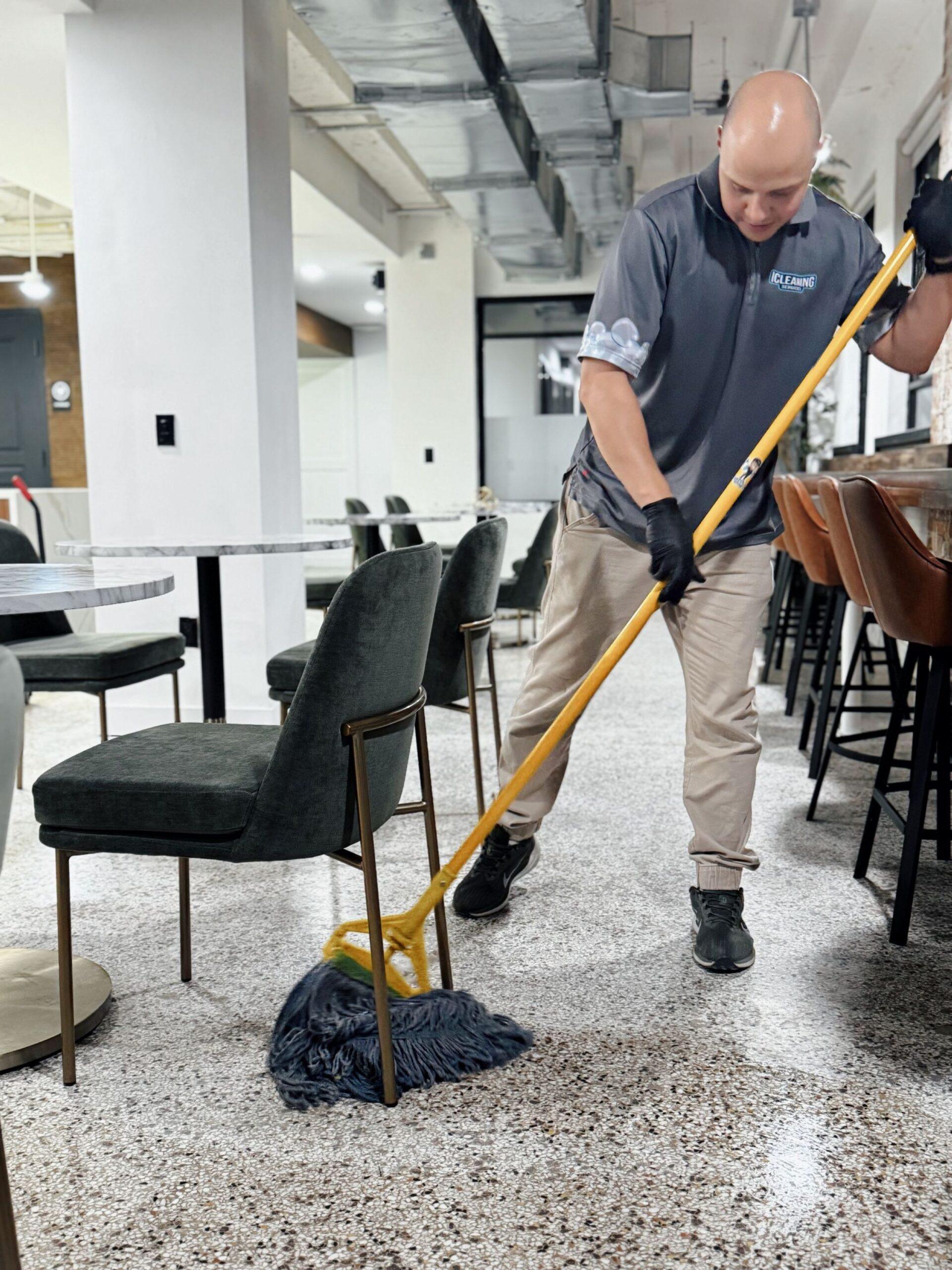Marble Floor Cleaning